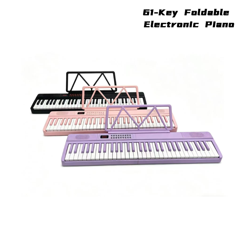 Musical Instrument Organ - 61-Key Portable Digital Piano Keyboard Professional