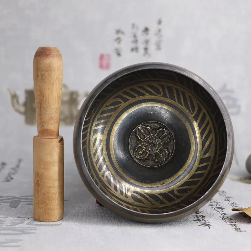 Tibetan Singing Bowl - 1 Set Nepal Handmade Singing Bowl