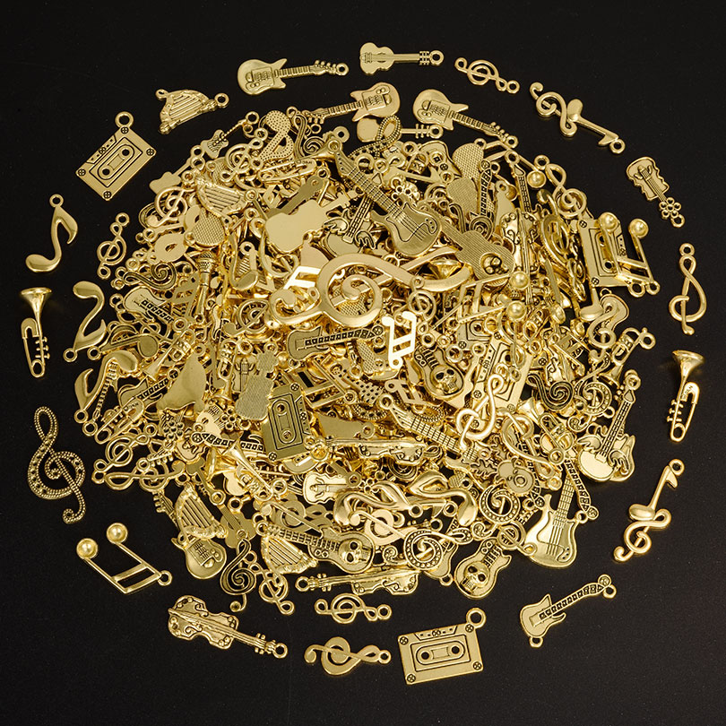 Musical Instrument Manufacturers - 10/20/30pcs Retro Gold Color Antique Alloy