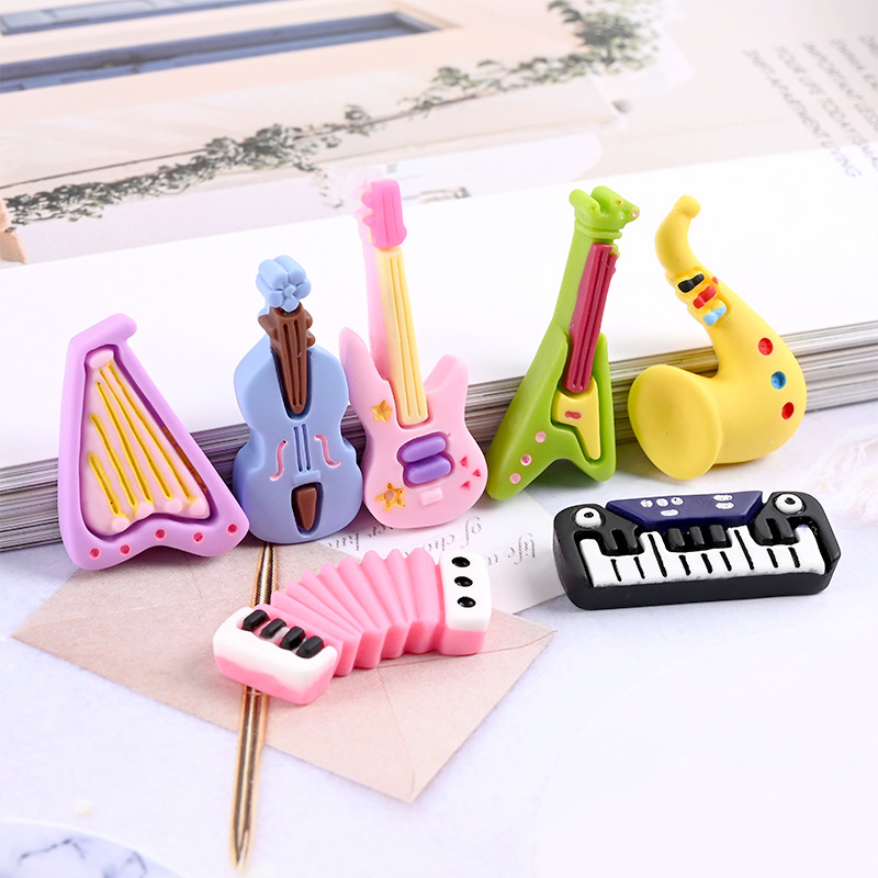 10pcs Cartoon Kawaii Resin Min - Musical Instrument Manufacturers review and price