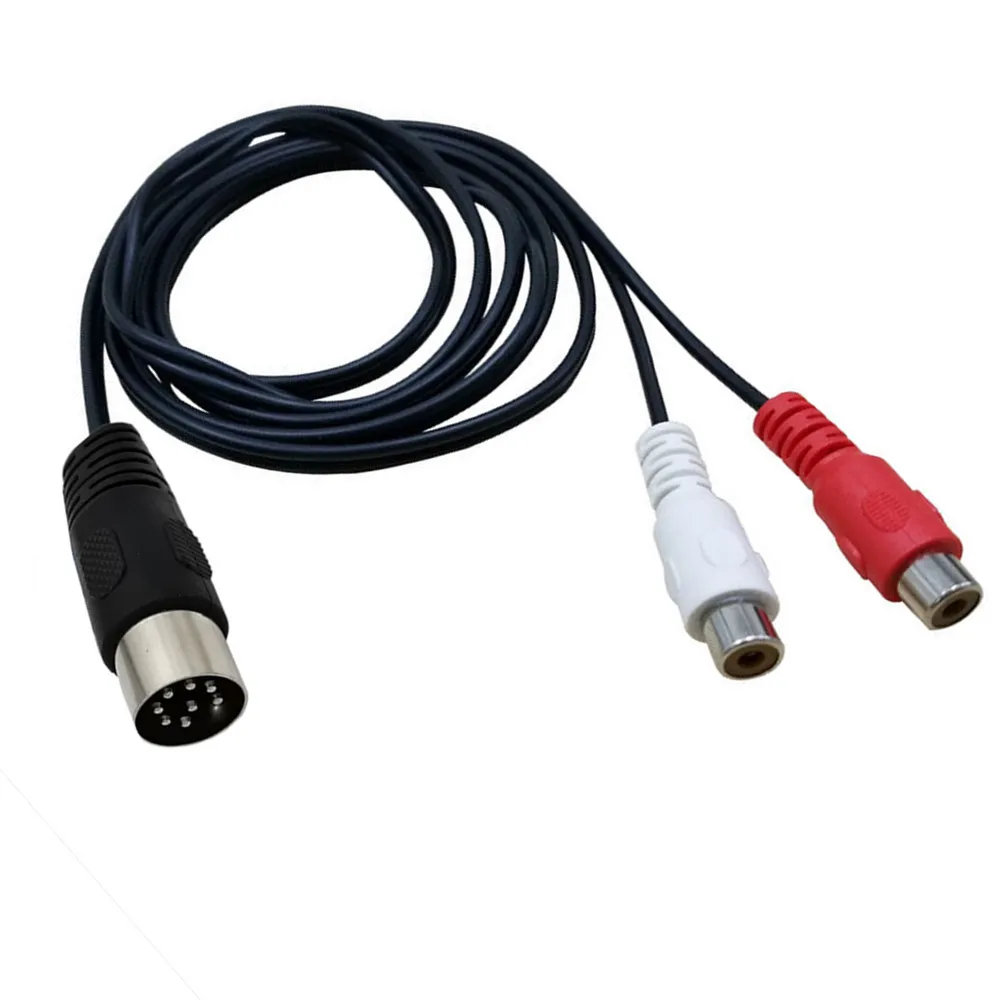 Din 8 Pin to 2RCA Cable 8Pin D - Musical Instrument Symbols review and price