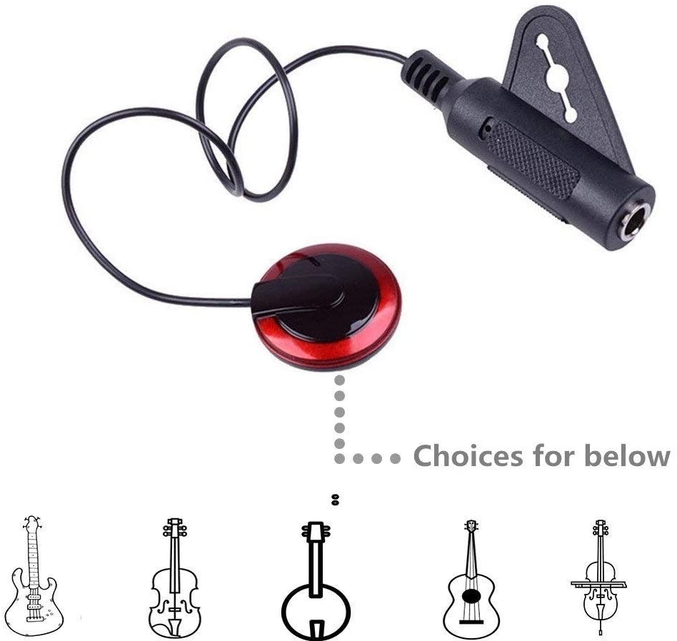1Pcs Piezo Contact Microphone  - Musical Instrument Organ review and price