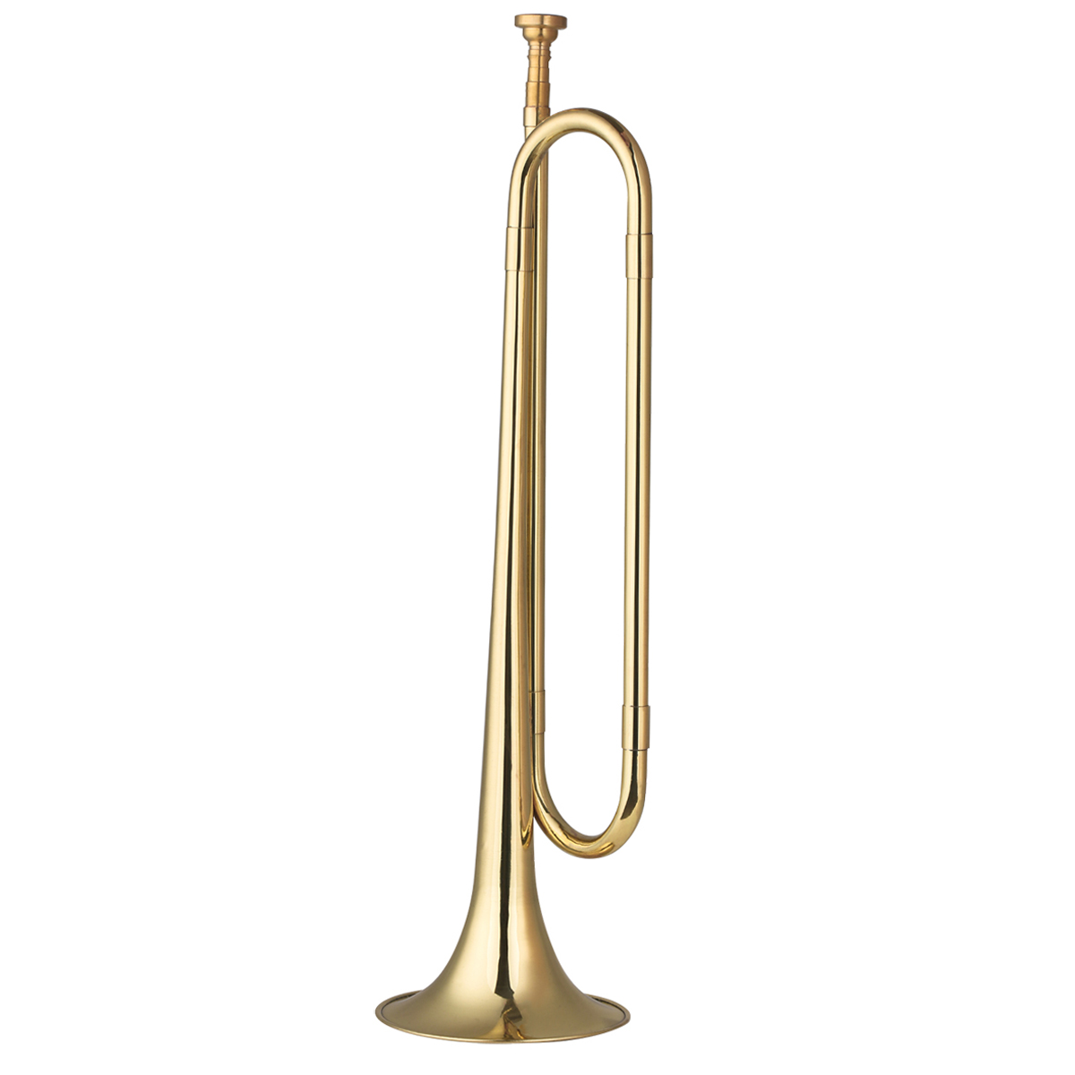 Brass C Bugle Call Gold-Plated - Musical Instrument Cornet review and price