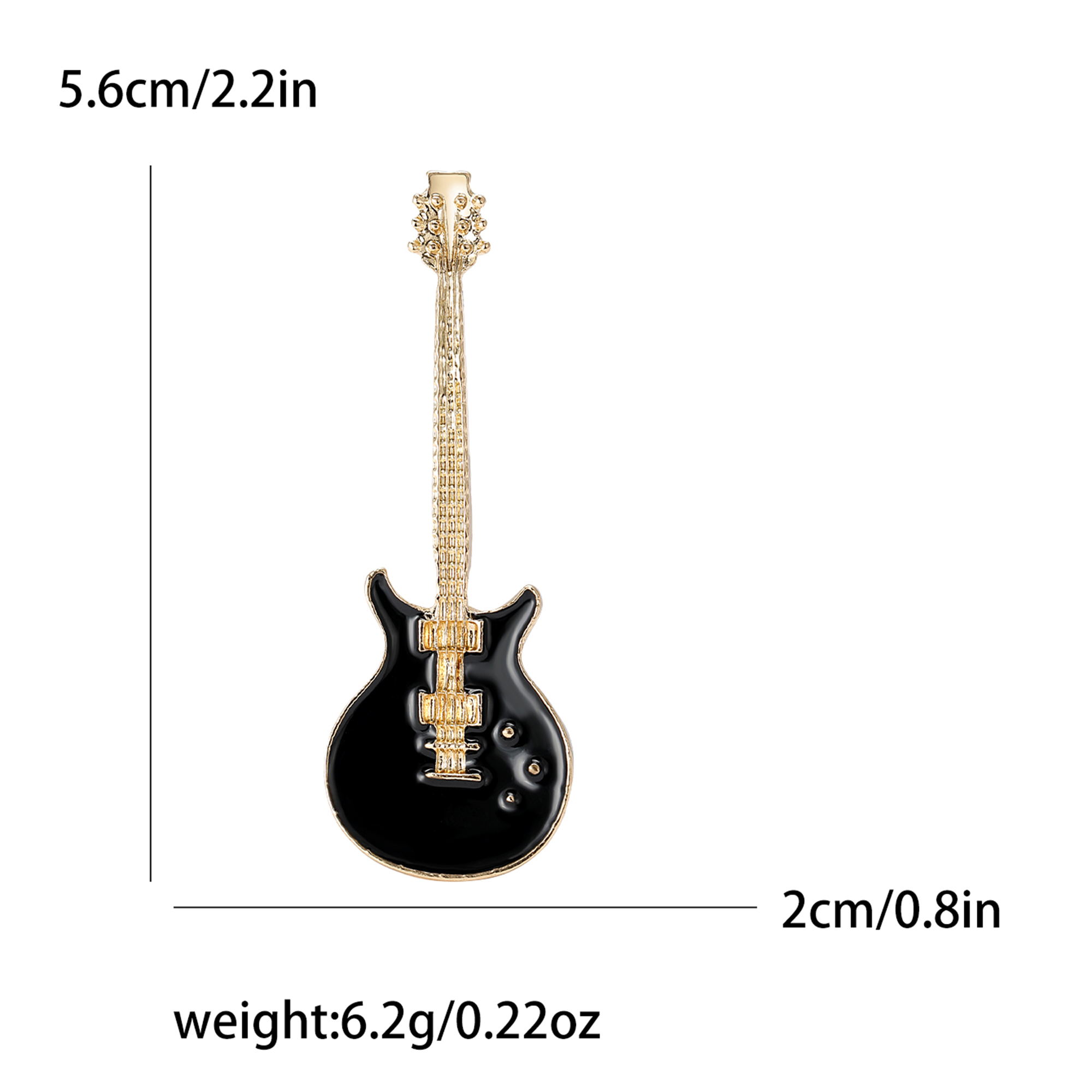 Beaut&Berry Luxury Enamel Guit - Musical Instrument Symbols review and price