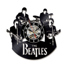 Beatles 3D Vinyl Record Clock  - Musical Instrument Manufacturers review and price