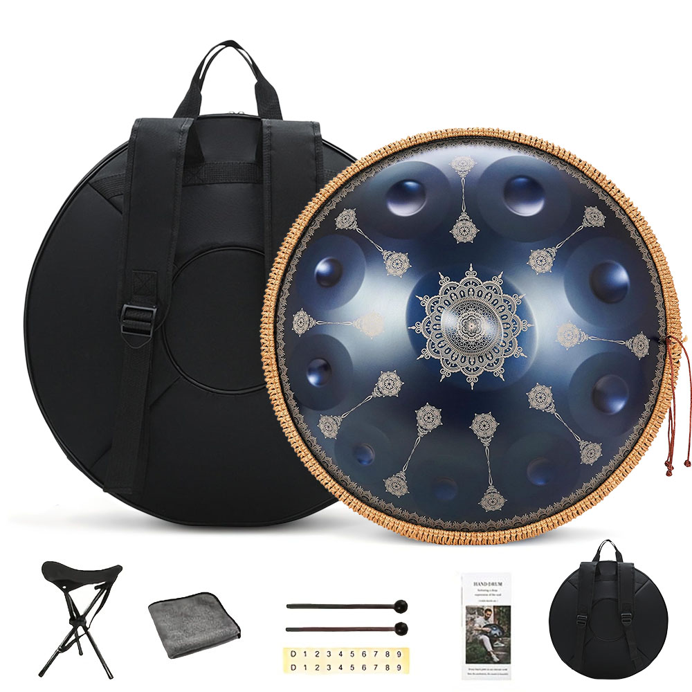 10 Notes Handpan Drum 22 Inch  - Tongue Drum Steel review and price