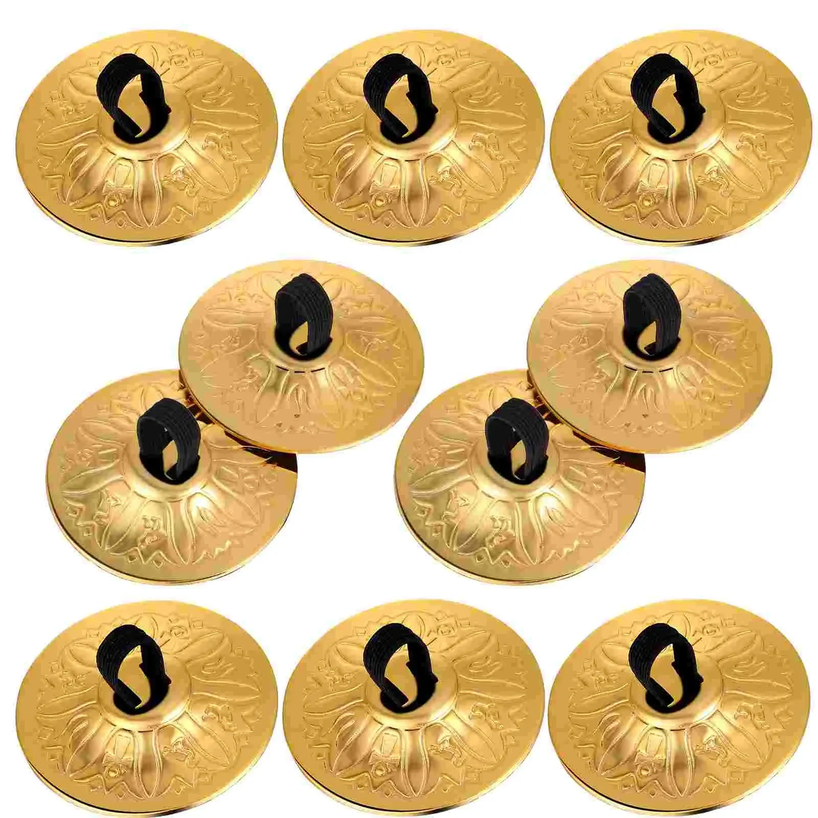 4/8Pcs Copper Mini Finger Zill - Musical Instrument Zills review and price