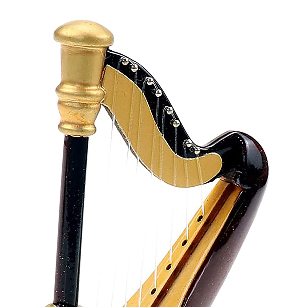 B05C-Wooden Miniature Harp Wit - Musical Instrument Manufacturers review and price