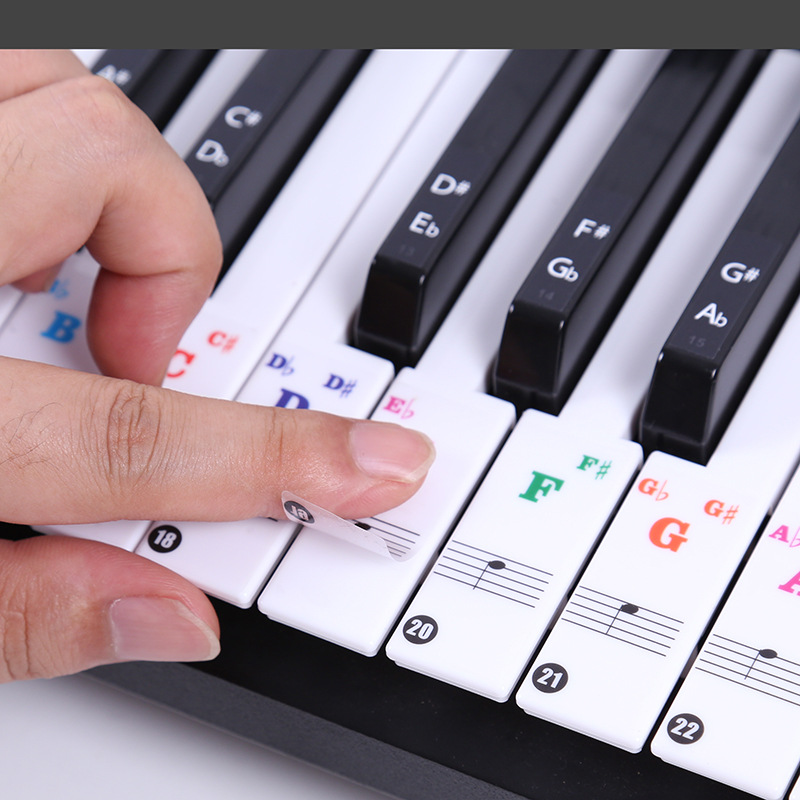 Transparent Piano Keyboard Sti - Musical Instrument Symbols review and price