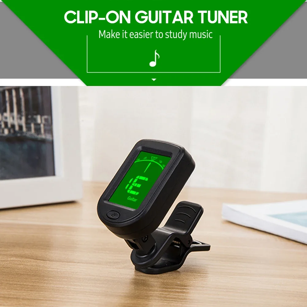 Guitar Tuner Clip-on Chromatic - Musical Instrument Organ review and price