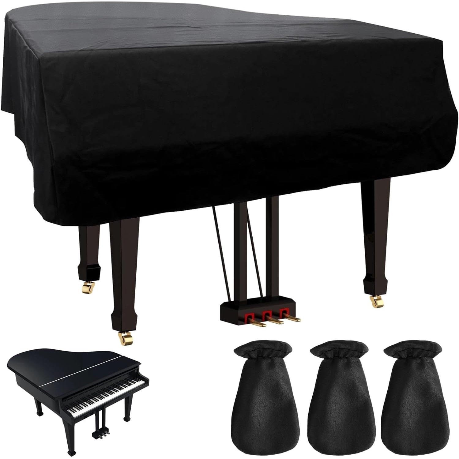 Piano Covers Pedal Sleeves, Pe - Musical Instrument Like Piano review and price