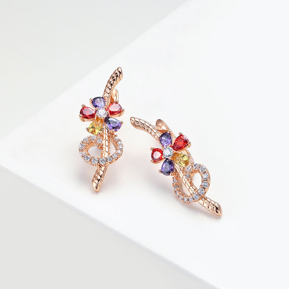 Catuni Shiny Gemstone Drop Ear - Musical Instrument Symbols review and price