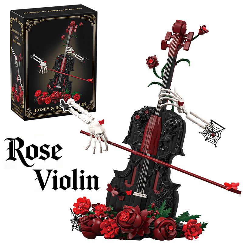 Creative Artist Skull Red Rose - Musical Instrument Manufacturers review and price