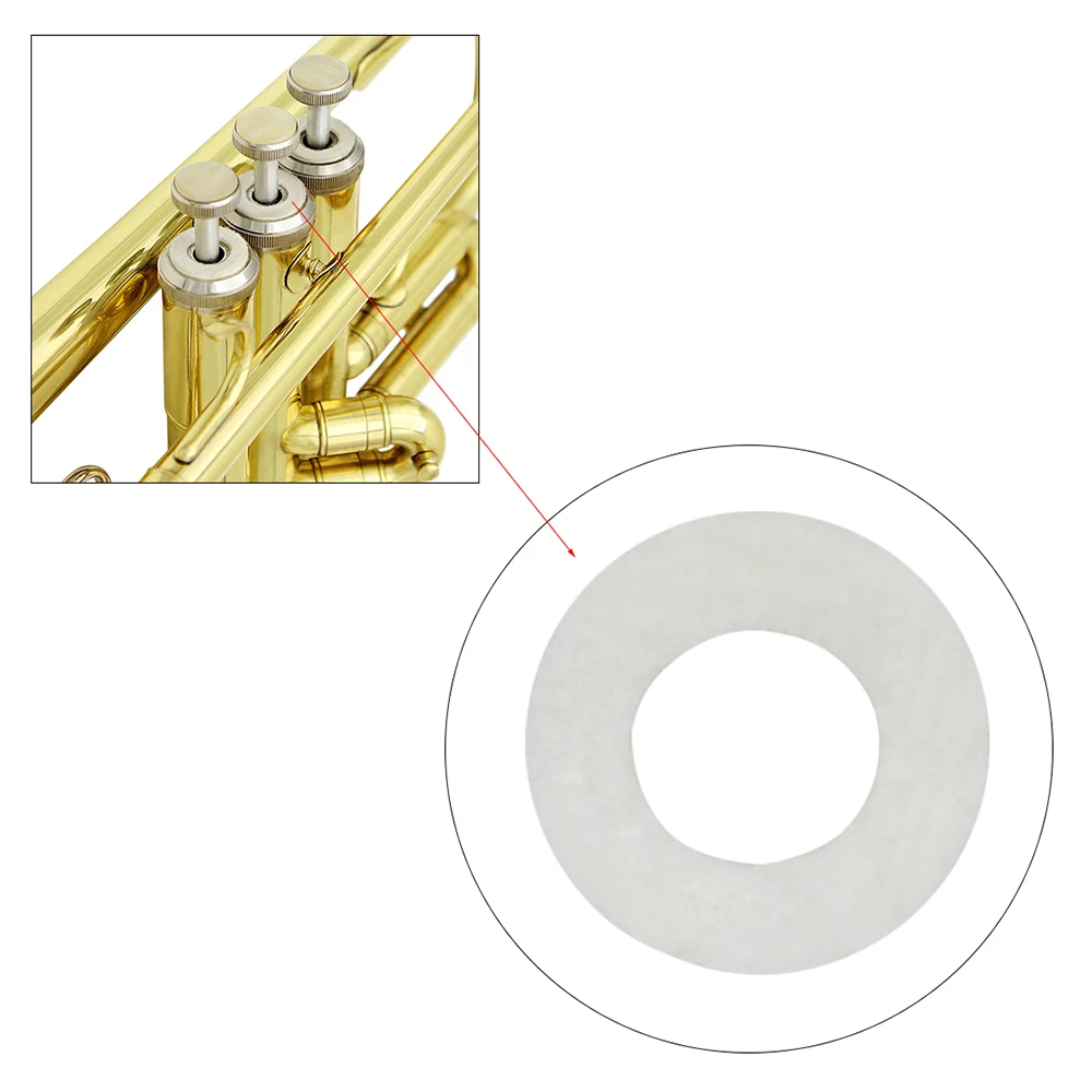 10Pcs Trumpet Felt Washers Cus - Musical Instrument Cornet review and price