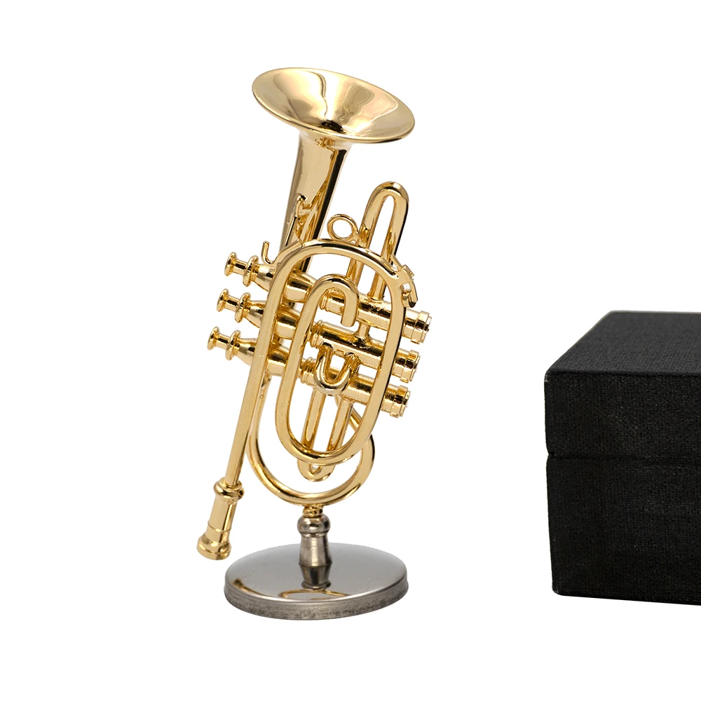 1Pcs Miniature Copper Cornet M - Musical Instrument Cornet review and price