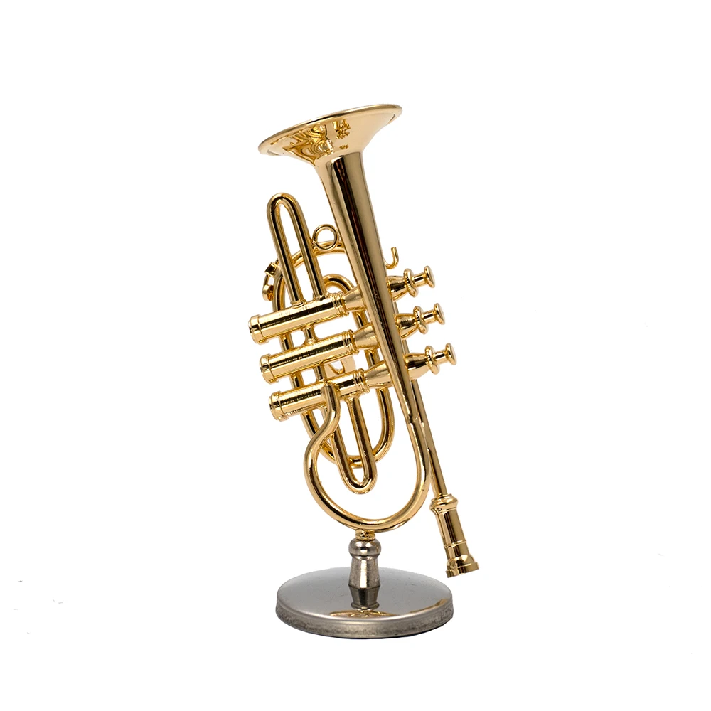 1Pcs Miniature Copper Cornet M - Musical Instrument Cornet review and price