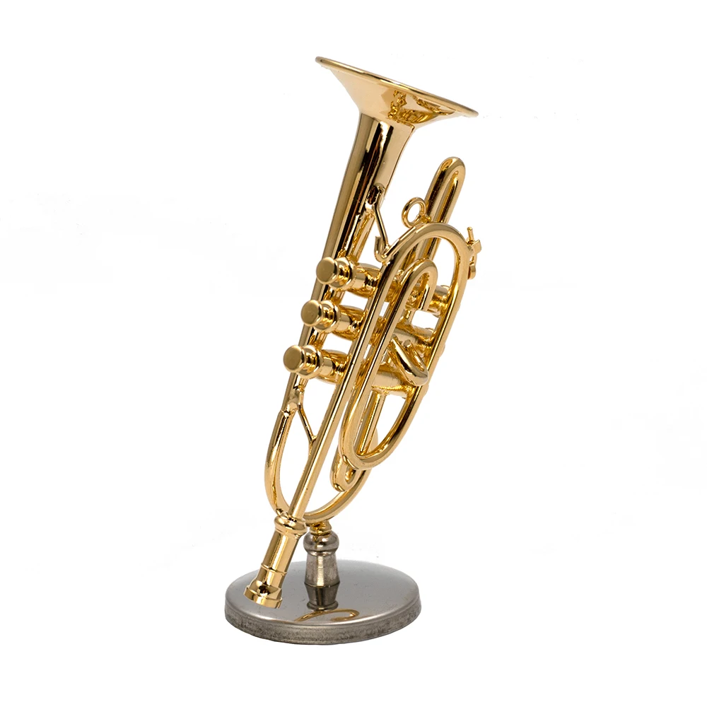 1Pcs Miniature Copper Cornet M - Musical Instrument Cornet review and price
