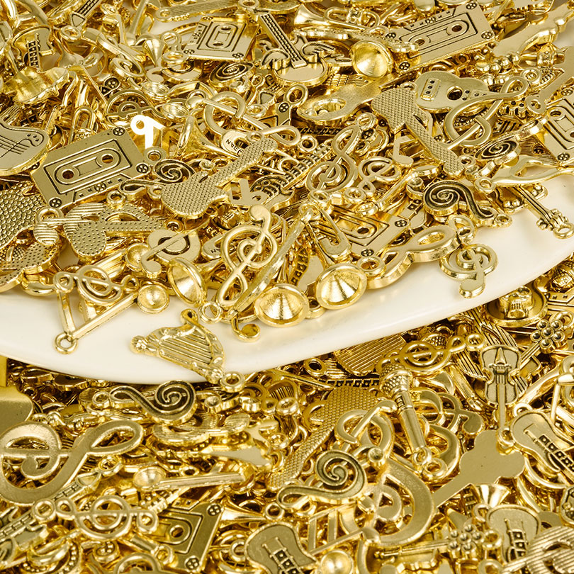 10/20/30pcs Retro Gold Color A - Musical Instrument Manufacturers review and price