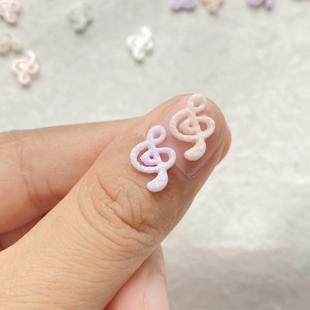 50pcs Mix Resin Mini Pink Musi - Musical Instrument Symbols review and price