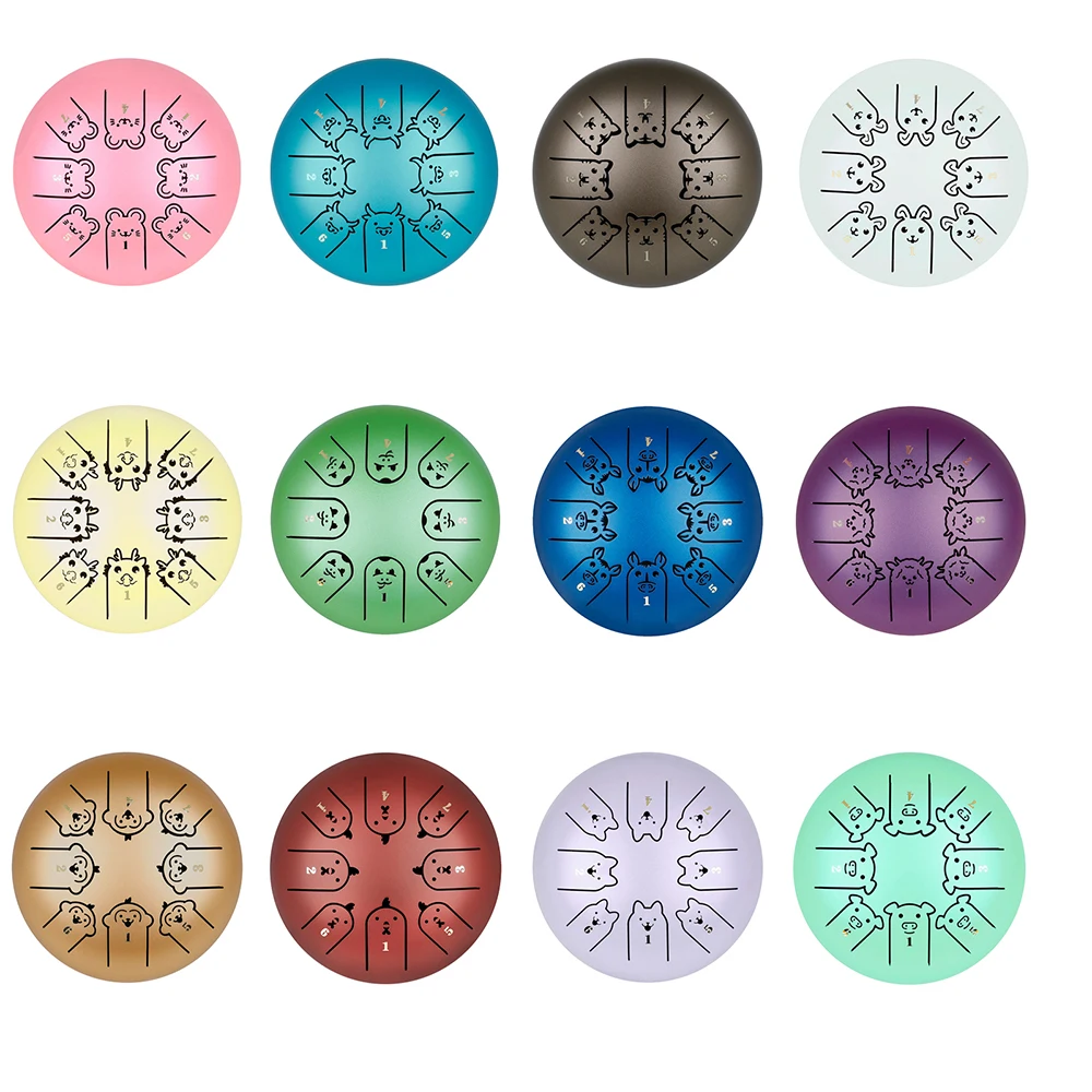 5 Inch 8 Tone Steel Tongue Dru - Tongue Drum Steel review and price