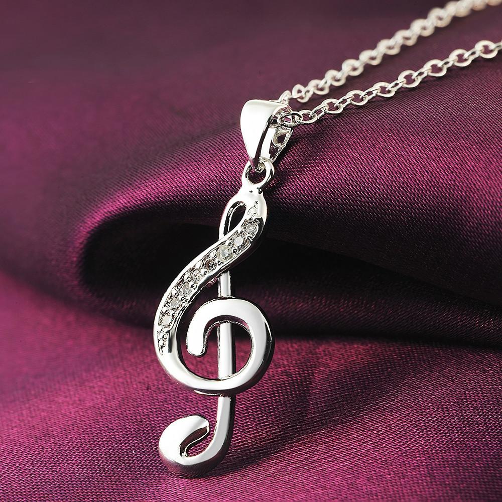 45CM 18inches 925 silver neckl - Musical Instrument Symbols review and price