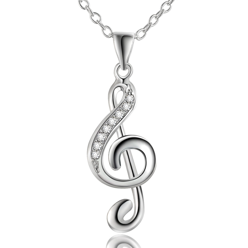 45CM 18inches 925 silver neckl - Musical Instrument Symbols review and price