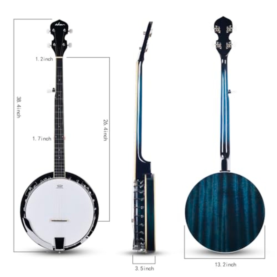 Banjo 5 String Full Size Banjo - Banjo 5 String Open review and price