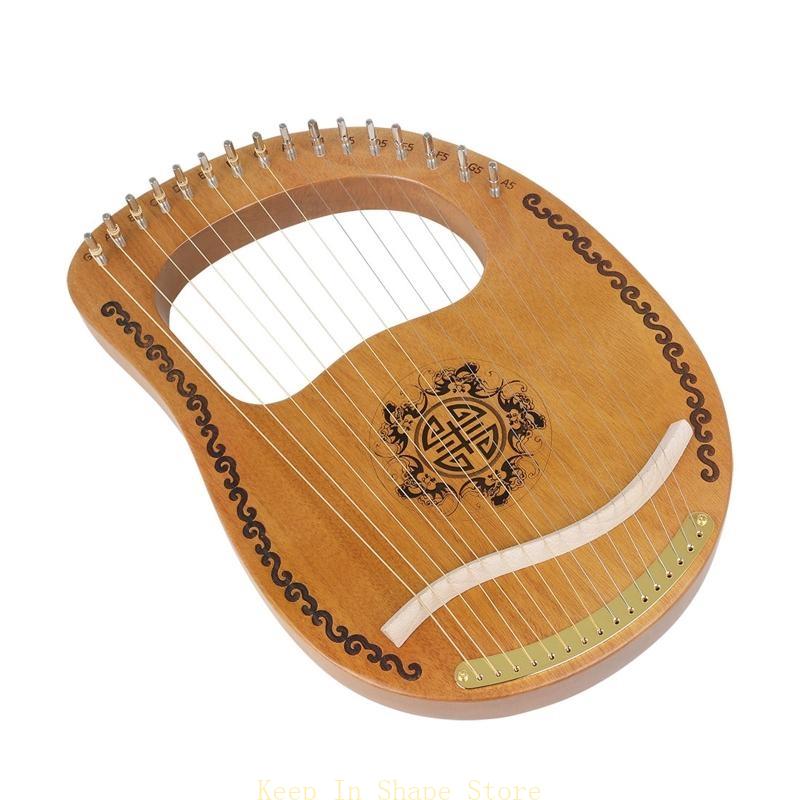 U1JC 16 String Lyre Harp, Lyre - Musical Instrument Symbols review and price