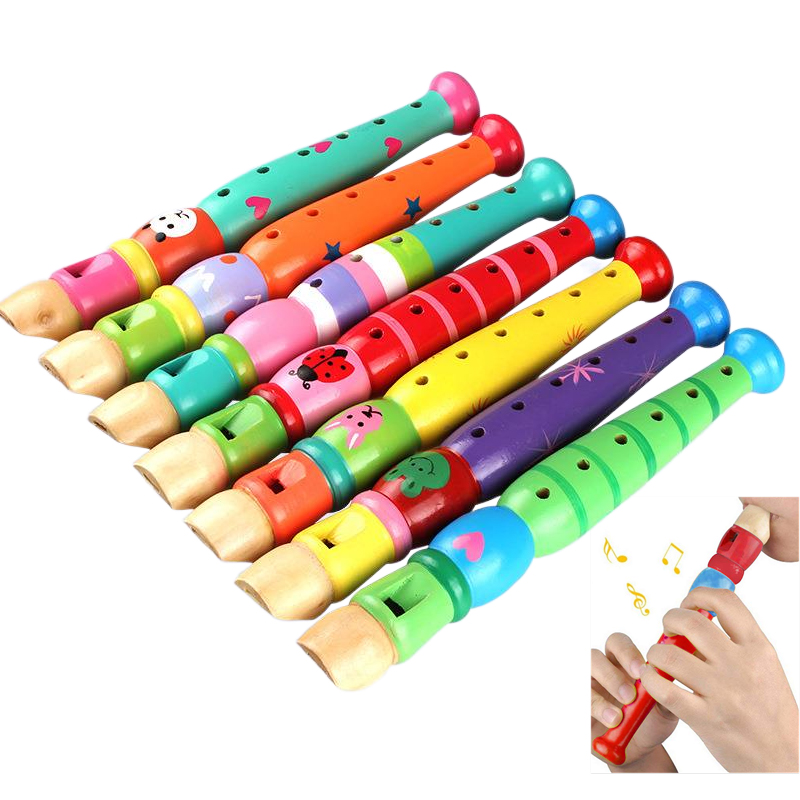 2pcs Wooden Flute 20cm Colorfu - Musical Instrument Drawing review and price