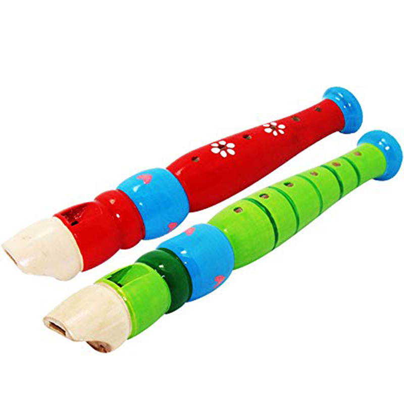 2pcs Wooden Flute 20cm Colorfu - Musical Instrument Drawing review and price