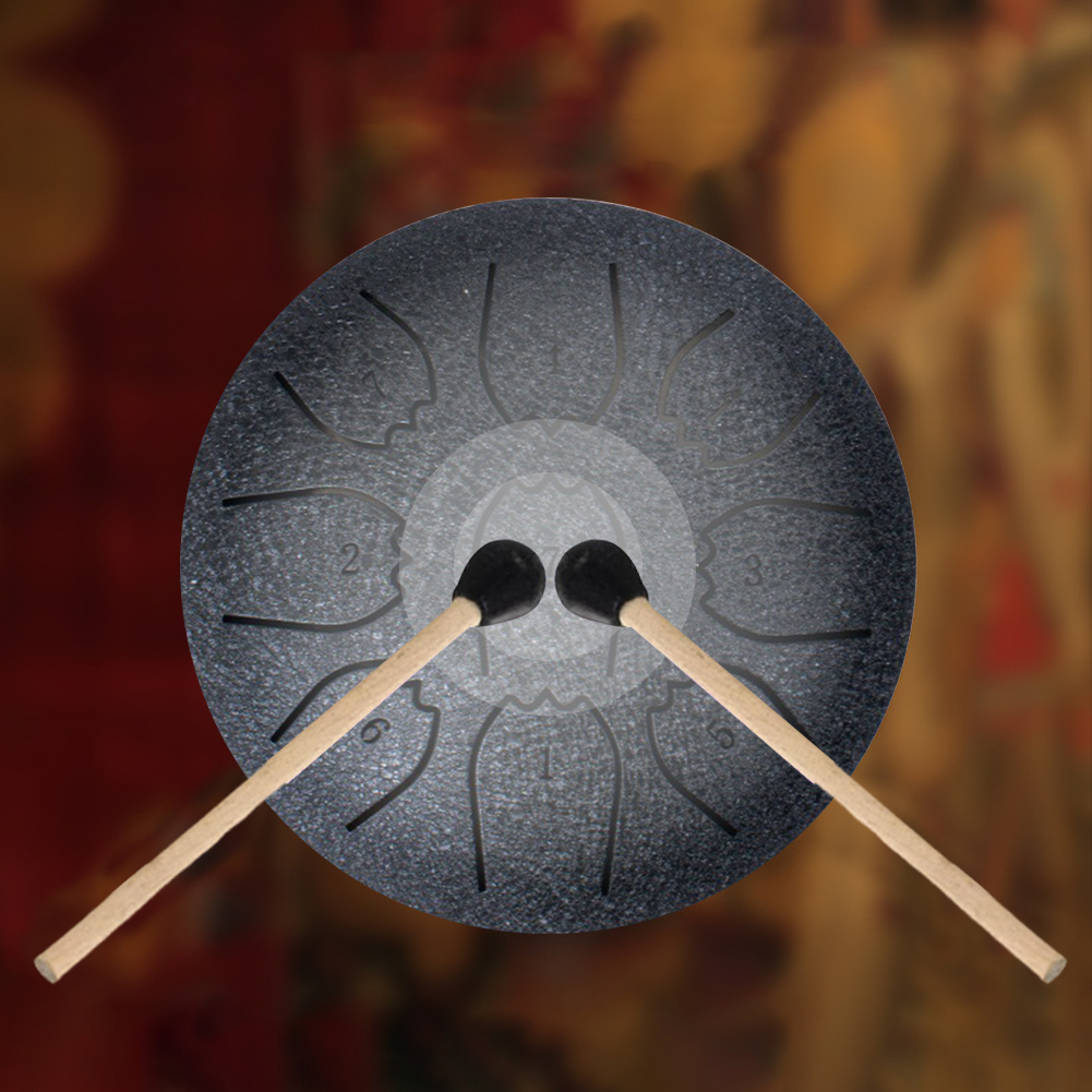Rain Drum 4 Inch 9 Notes Water - Tongue Drum Steel review and price