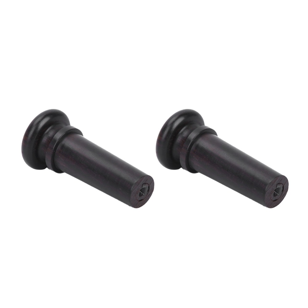 2PCS Ebony Violin Tail Endpin  - Musical Instrument Ending In A review and price